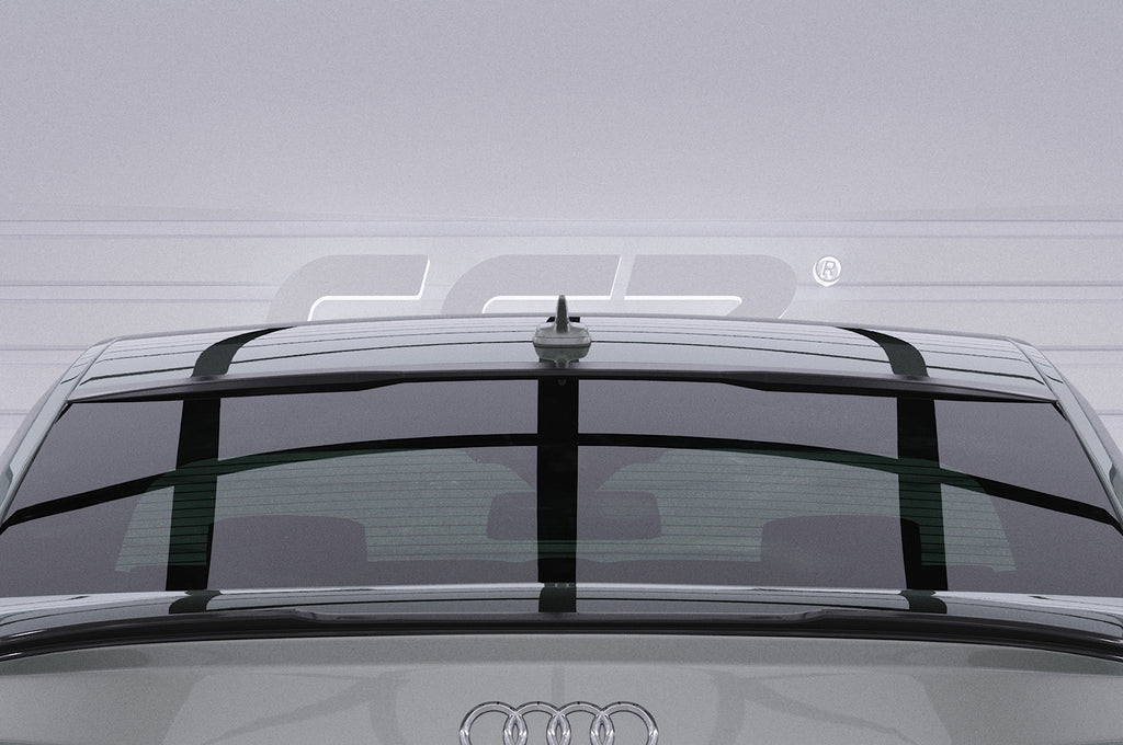 CSR Heckscheibenblende mit ABE für Audi A6 C8 (Typ 4K/F2) Limousine HSB110-C Carbon Look Hochglanz (keine Lackierung erforderlich)