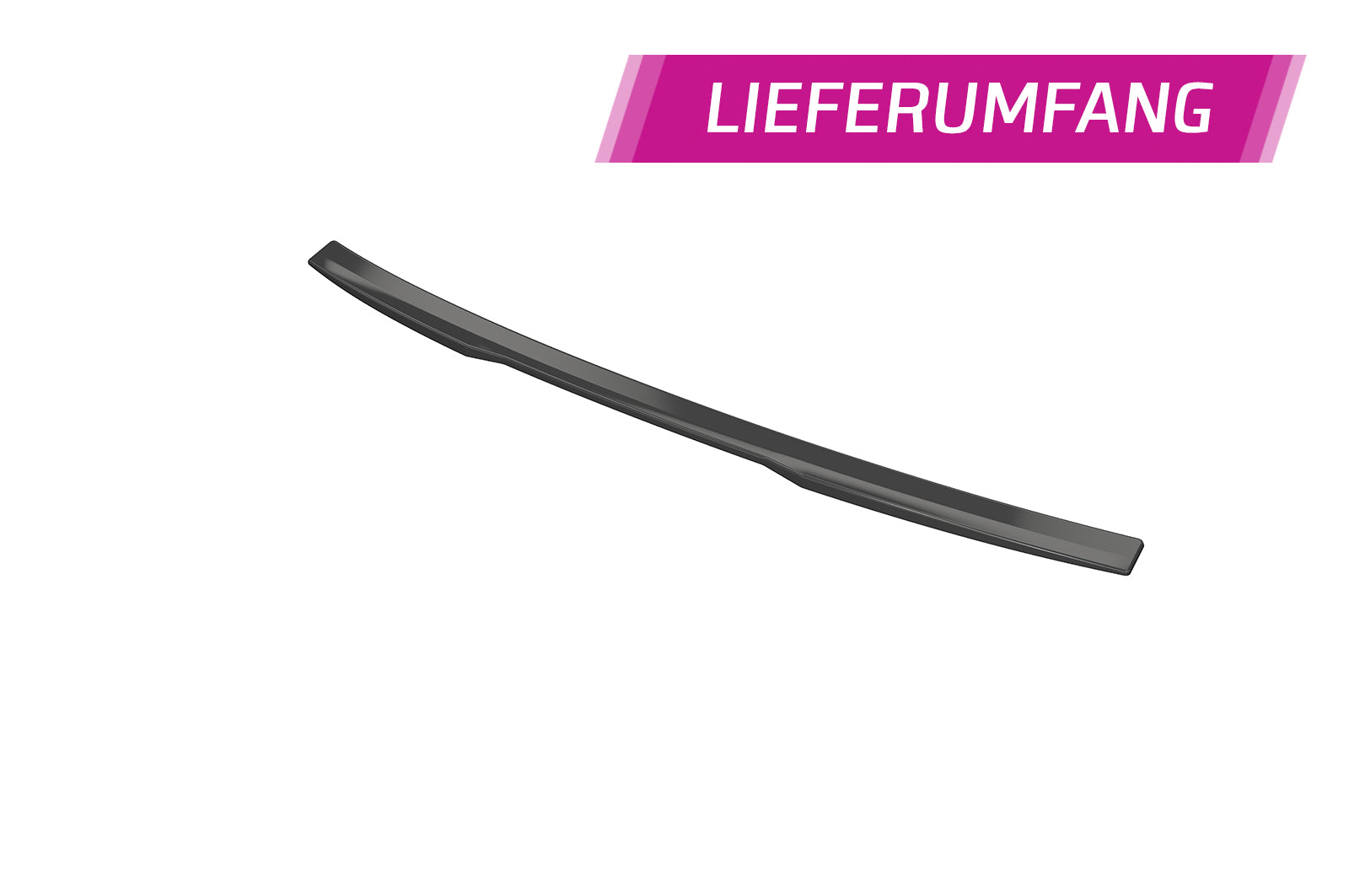 CSR Heckscheibenblende mit ABE für Audi A6 C8 (Typ 4K/F2) Limousine HSB110-C Carbon Look Hochglanz (keine Lackierung erforderlich)