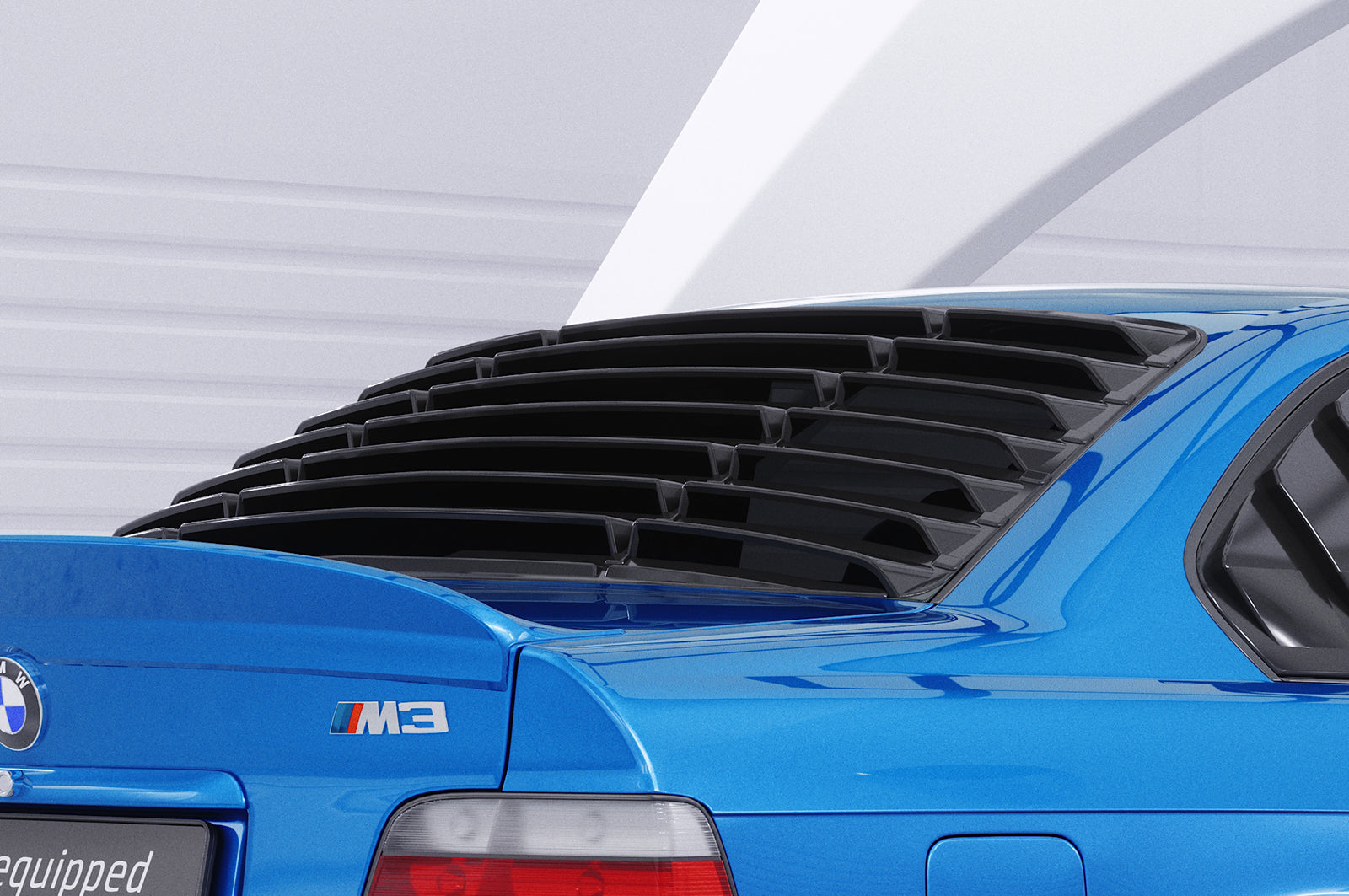 CSR Heckscheibenblende mit ABE für BMW 3er E36 Coupe HSB111