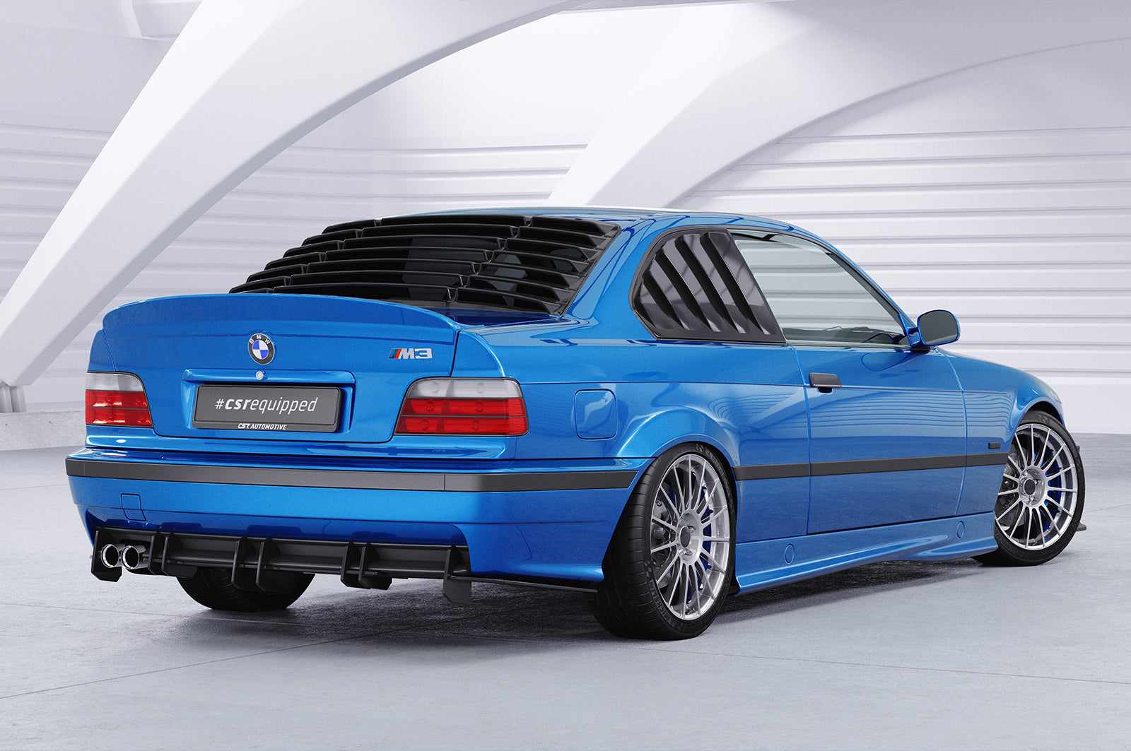 CSR Heckscheibenblende mit ABE für BMW 3er E36 Coupe HSB111