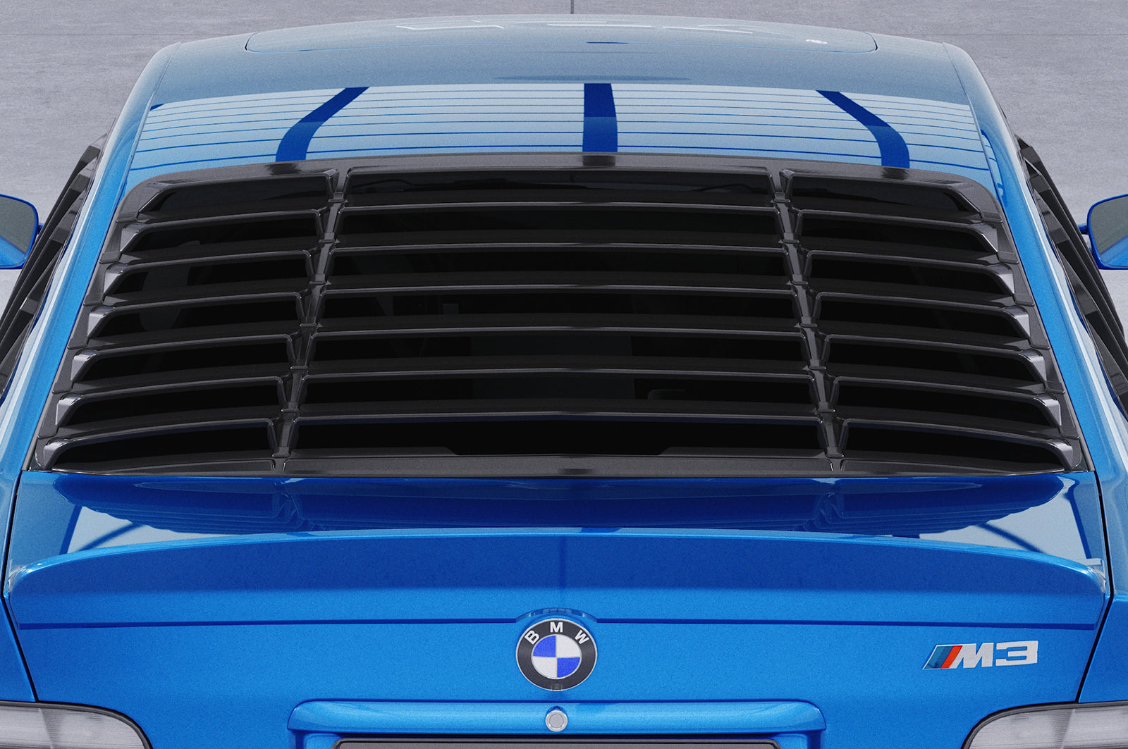 CSR Heckscheibenblende mit ABE für BMW 3er E36 Coupe HSB111