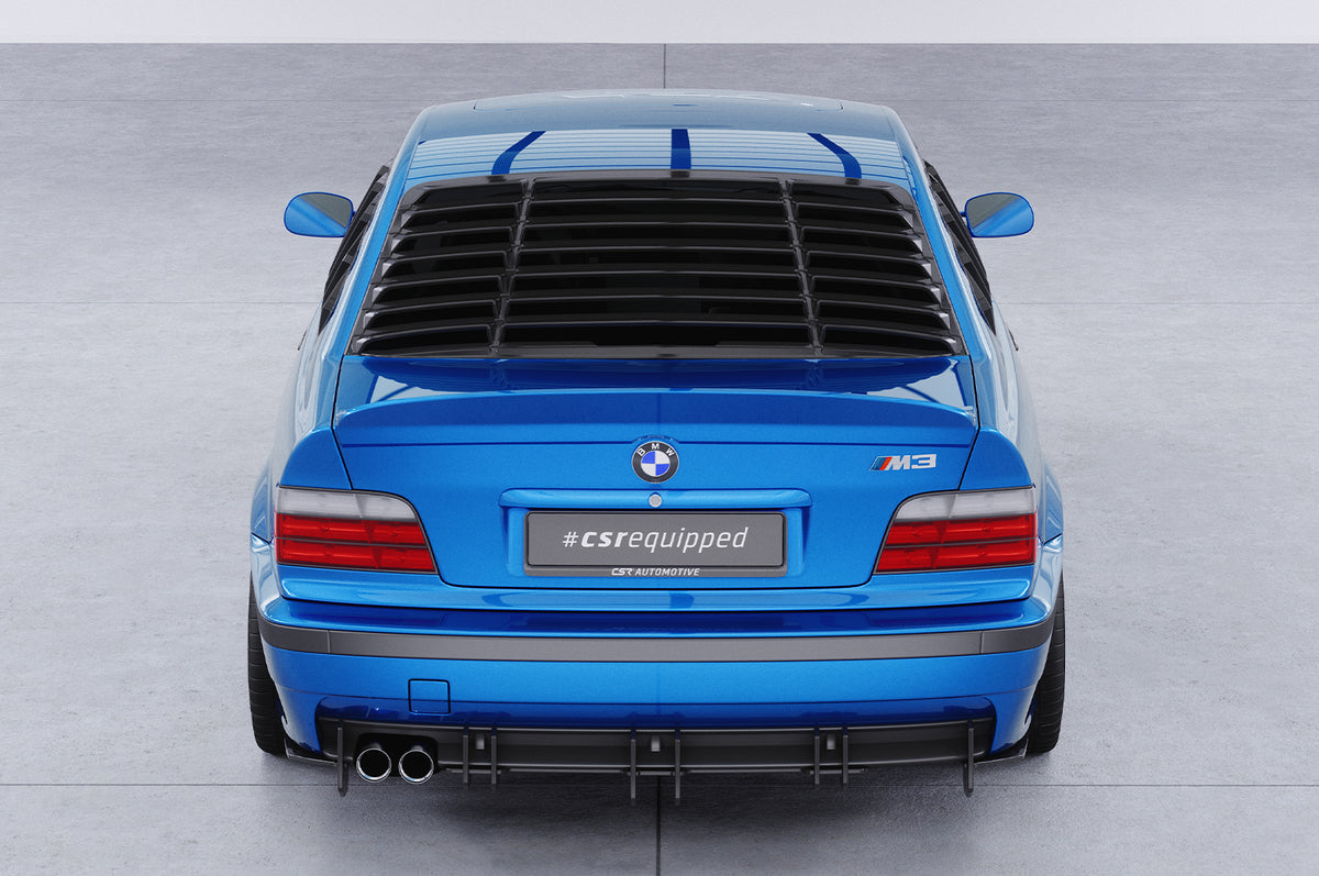 CSR Heckscheibenblende mit ABE für BMW 3er E36 Coupe HSB111