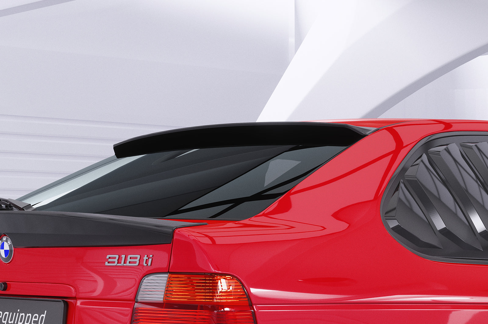 CSR Heckscheibenblende mit ABE für BMW 3er E36 Compact HSB112