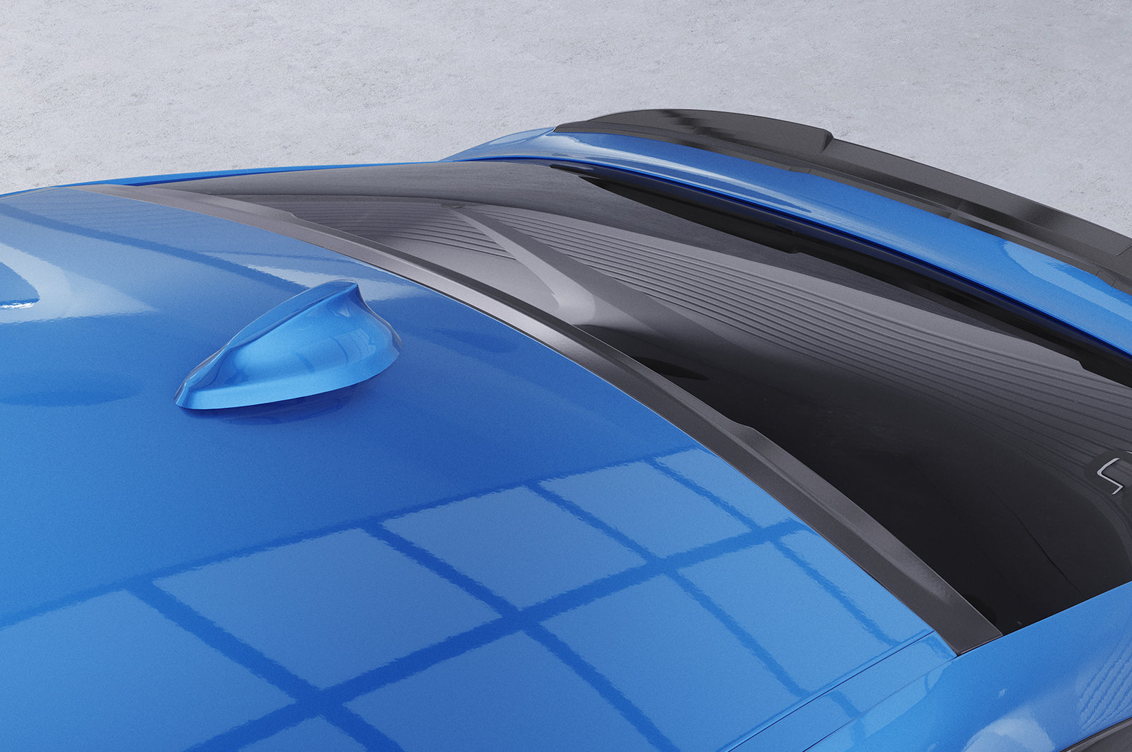 CSR Heckscheibenblende mit ABE für BMW 4er F36 Gran Coupe HSB114