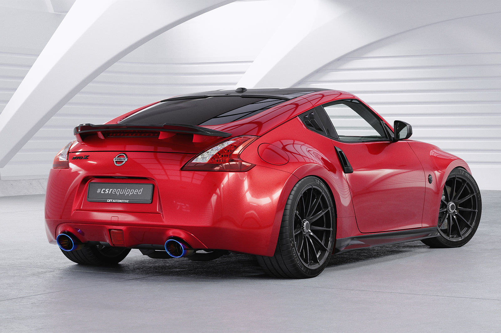 CSR Heckscheibenblende mit ABE für Nissan 370Z (Z34) Coupe HSB115
