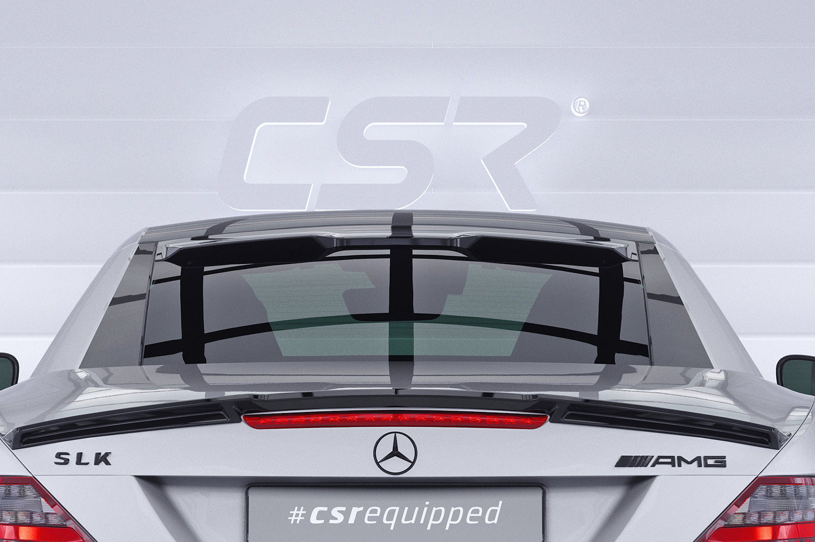 CSR Heckscheibenblende mit ABE für Mercedes-Benz SLK / SLC (R172) Roadster HSB124