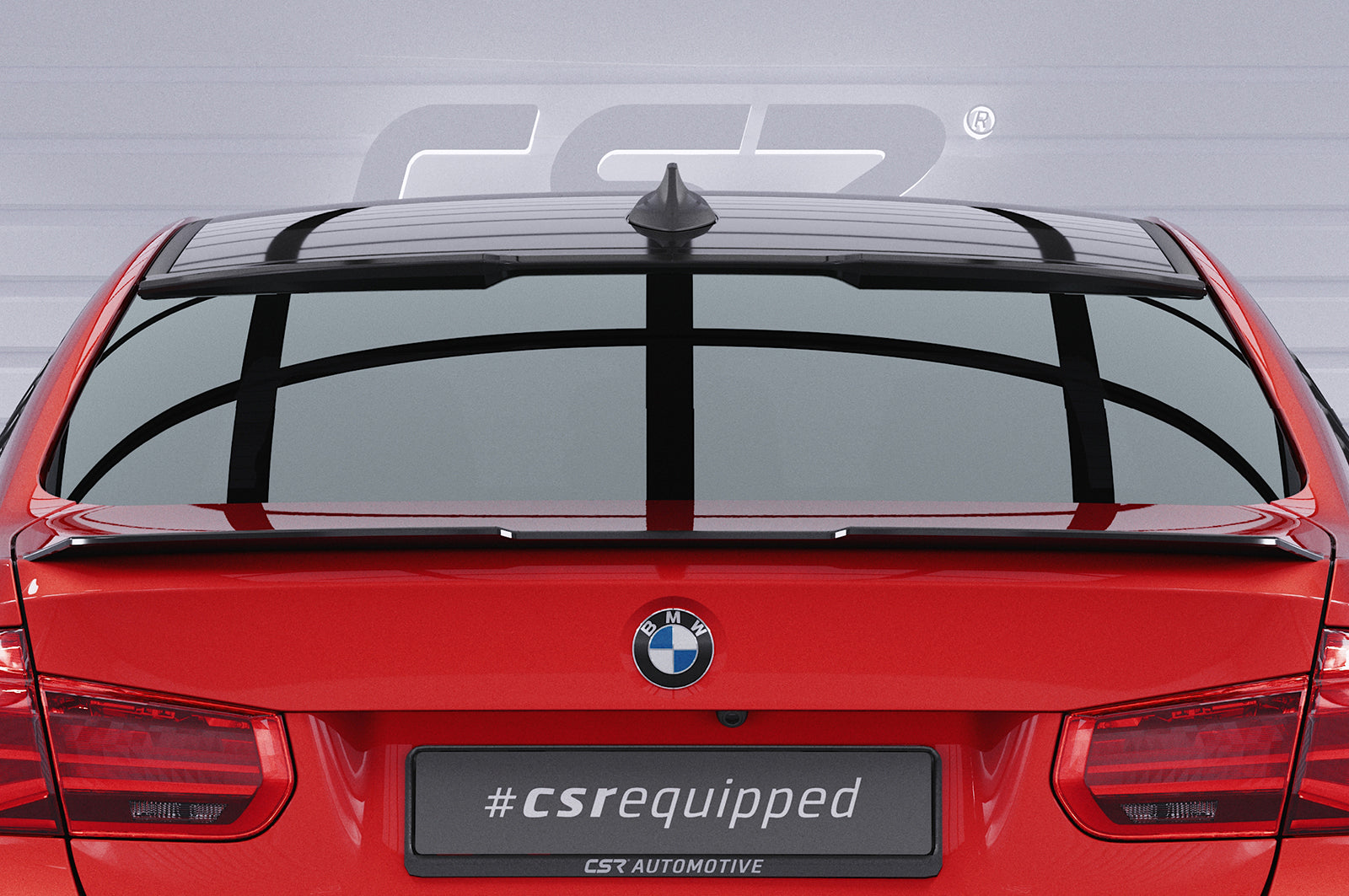 CSR Heckscheibenblende mit ABE für BMW 3er F30 / M3 F80 Limousine HSB125