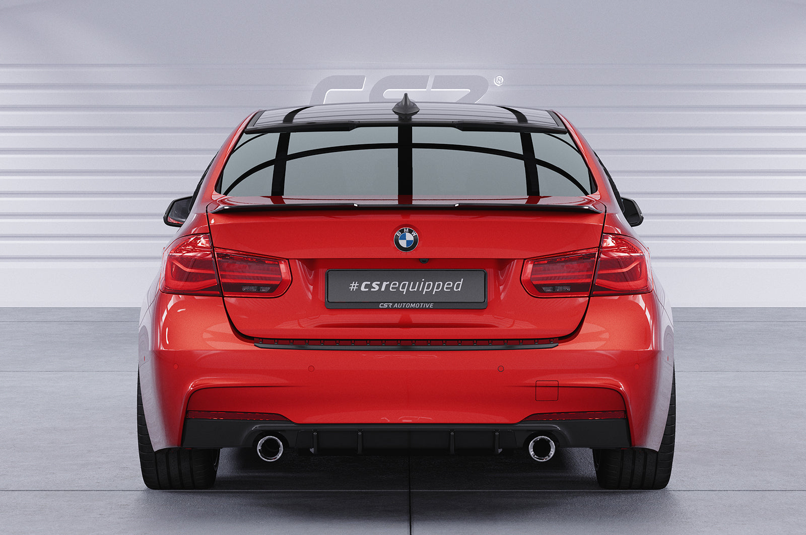 CSR Heckscheibenblende mit ABE für BMW 3er F30 / M3 F80 Limousine HSB125