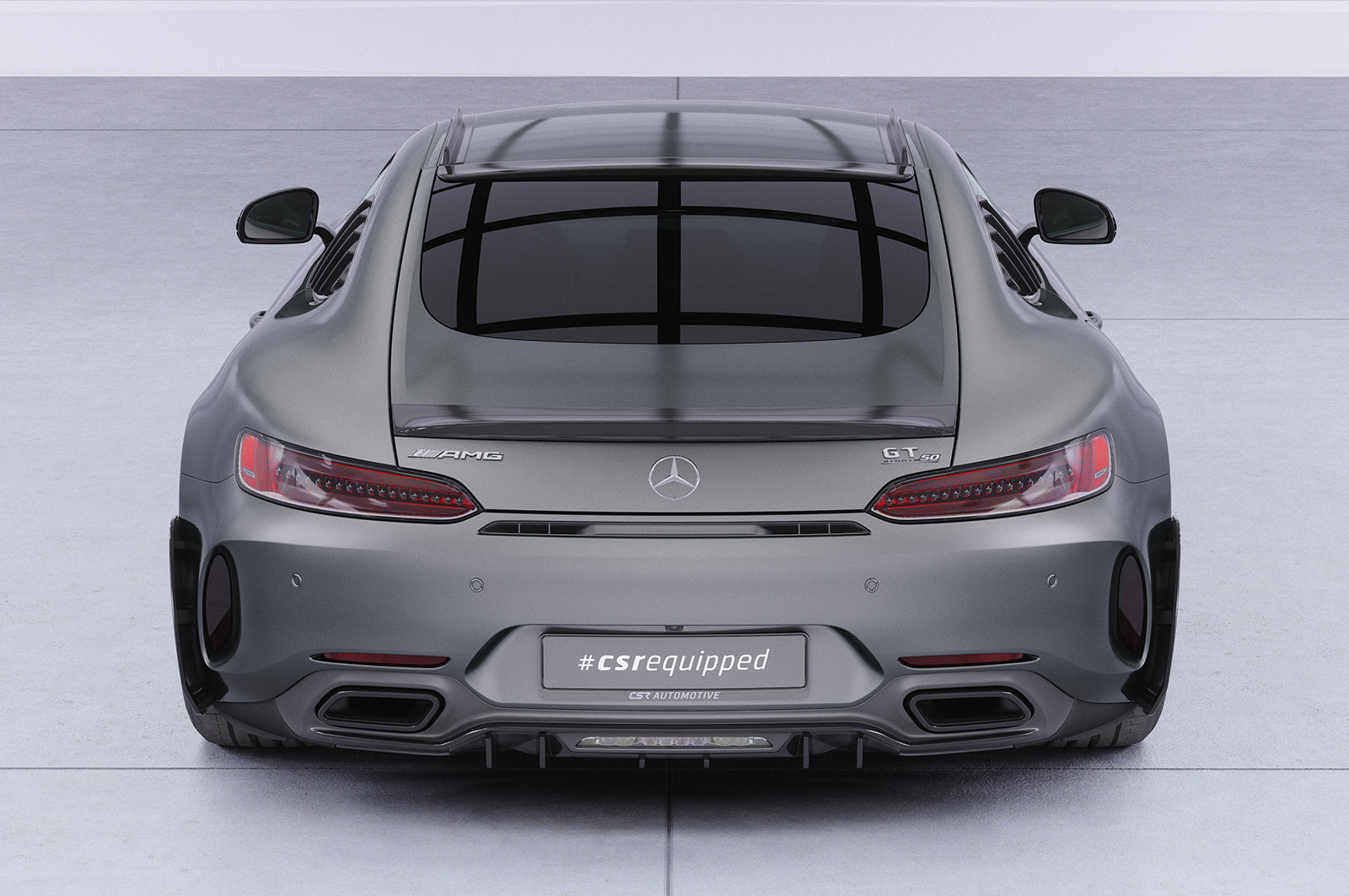 CSR Heckscheibenblende mit ABE für Mercedes-Benz AMG GT (190) Coupe HSB126