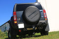 Fox passend für Hummer H3 Endschalldämpfer quer Ausgang rechts/links - 2x100 Typ 24 rechts/links