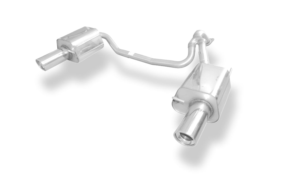 Fox passend fürHyundai Coupe Typ GK - 2,7l V6 Endschalldämpfer rechts/links - 1x100 Typ 17 rechts/links