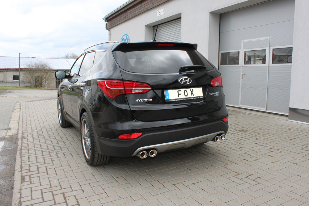 Fox passend für Hyundai Santa Fé 4x4 - DM Endrohrsystem rechts/links - 2x88x79 Typ 71 rechts/links