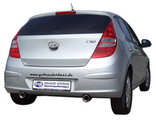 Fox passend für Hyundai i30 - Korea Endschalldämpfer - 1x90 Typ 17 rechts/links