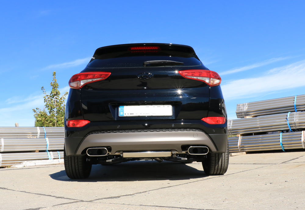 Fox passend fürHyundai Tucson TLE 4x2 & 4x4 Endschalldämpfer Ausgang rechts/links - 220x85 Typ 49 rechts/links