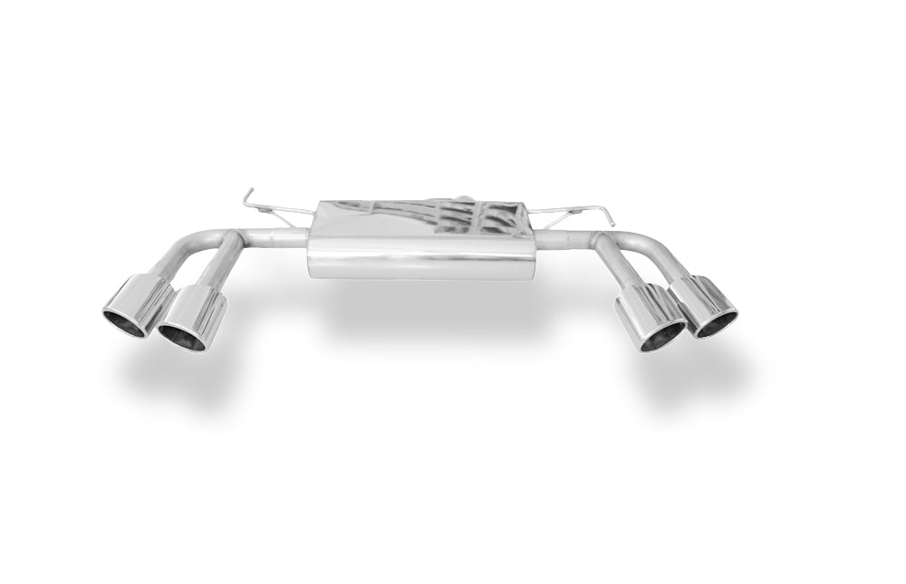Fox passend für Hyundai Tucson TLE 4x2 & 4x4 Endschalldämpfer Ausgang rechts/links - 2x115x85 Typ 38 rechts/links