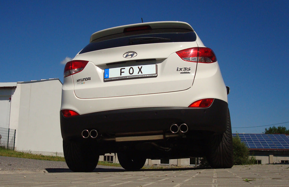Fox passend fürHyundai ix35 Endschalldämpfer Ausgang rechts/links - 2x80 Typ 16 rechts/links