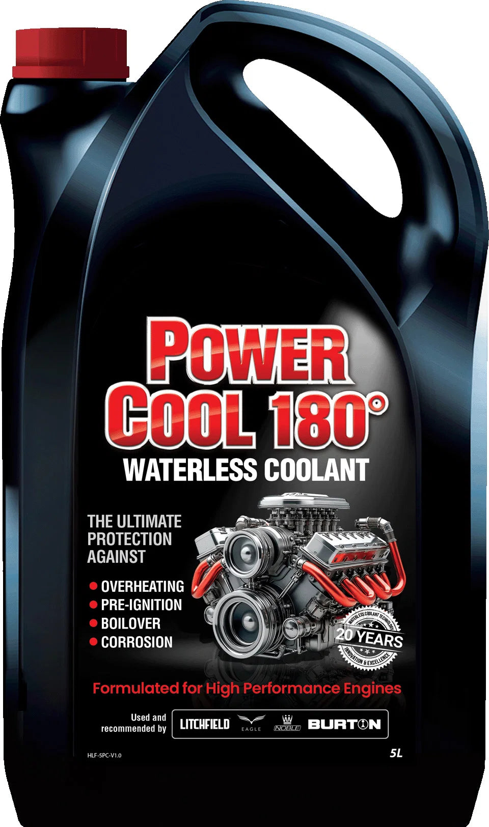 Hawk Power Cool 180° Kühlflüssigkeit / Kühlmittel ohne Wasser (5 Liter Kanister)