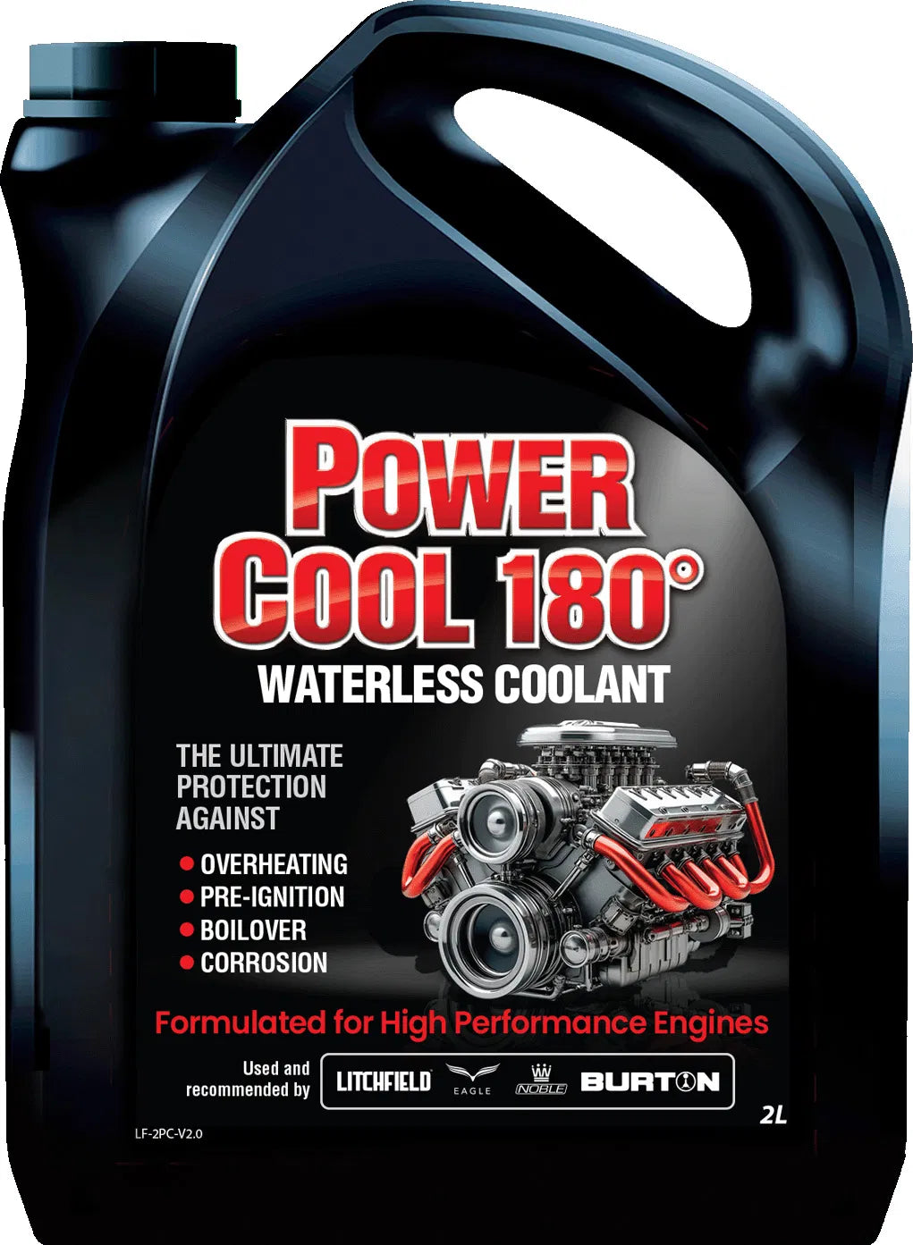 Hawk Power Cool 180° Kühlflüssigkeit / Kühlmittel ohne Wasser (2 Liter Kanister)