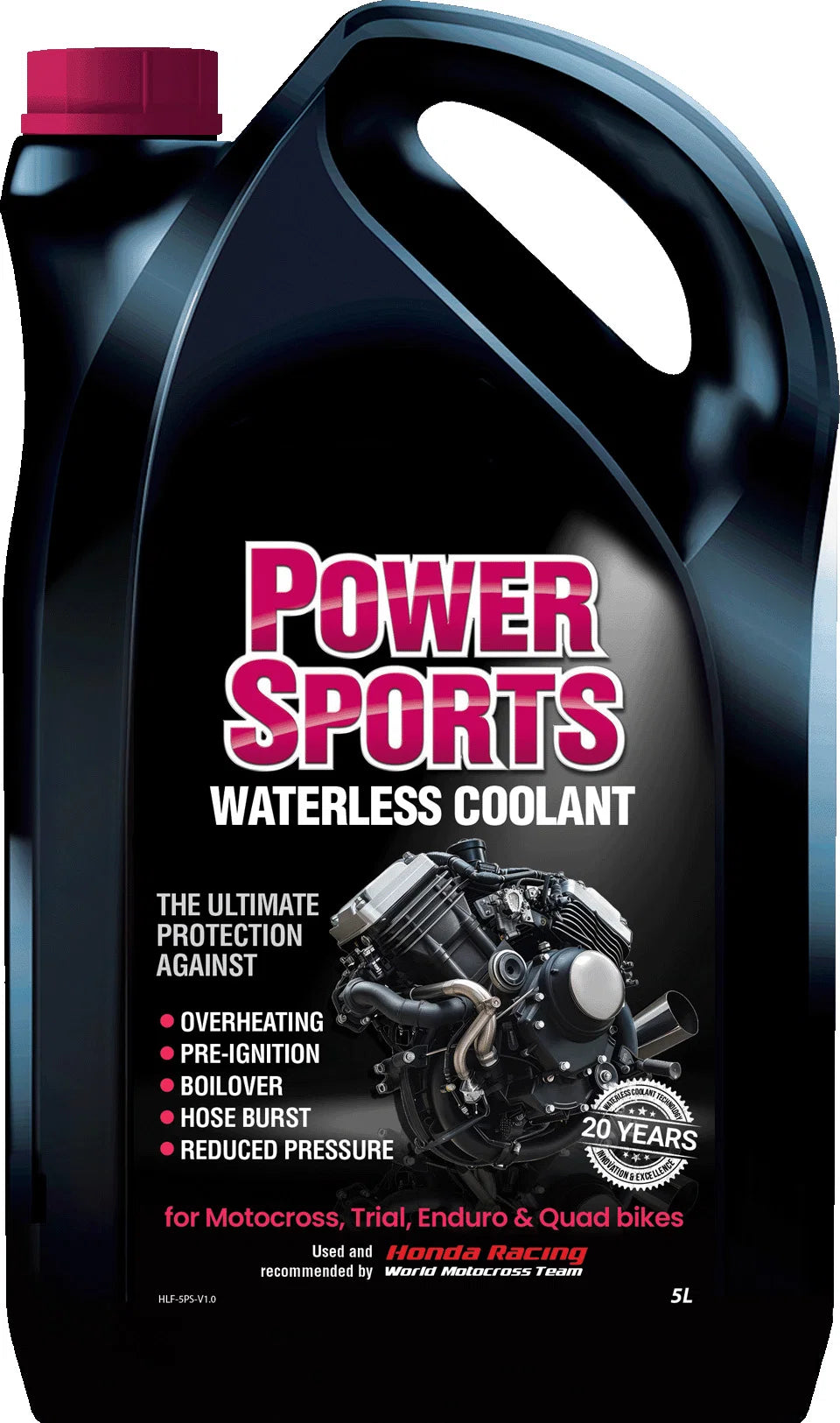 Hawk Power Sports Kühlflüssigkeit / Kühlmittel ohne Wasser (5 Liter Kanister)