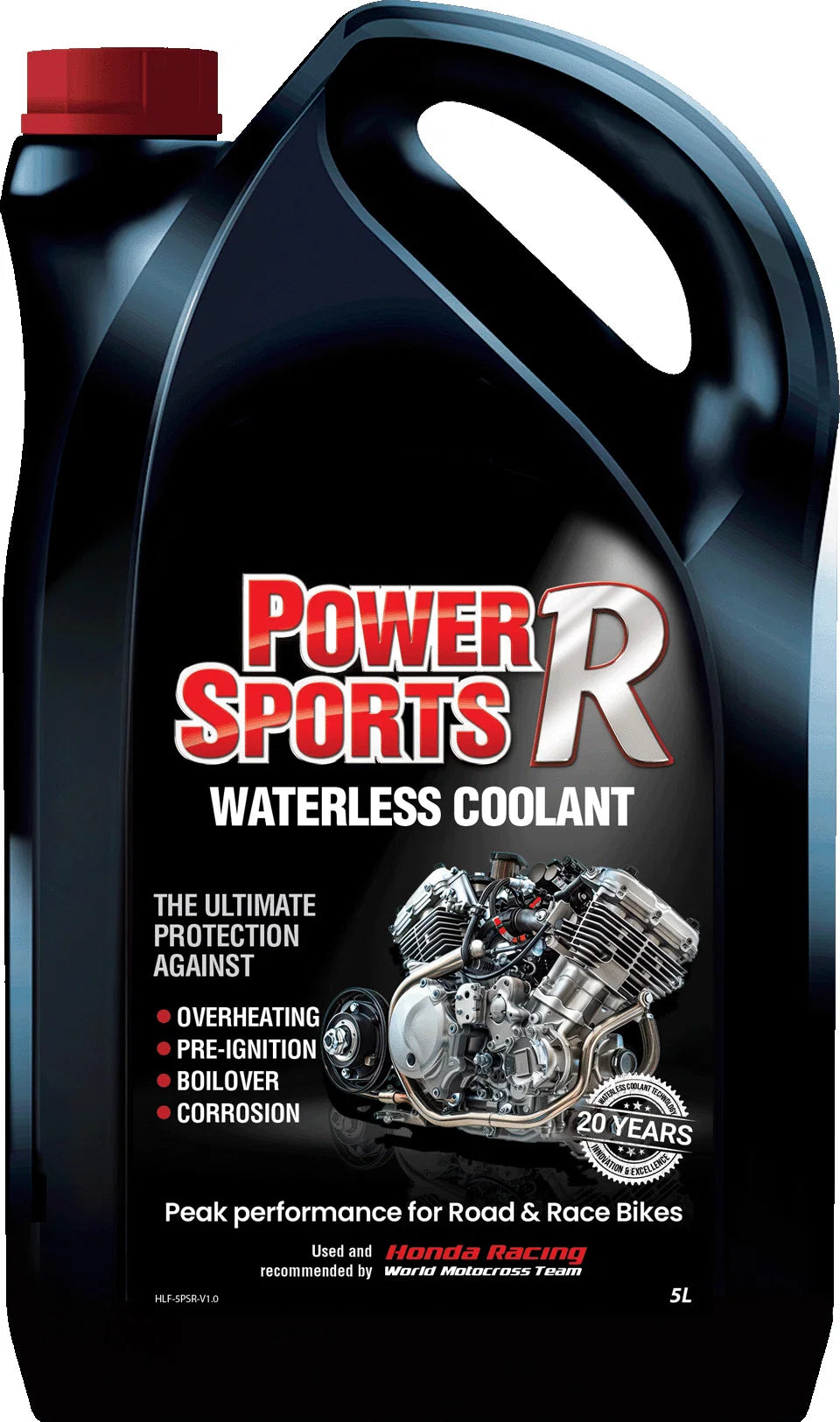 Hawk Power Sports R Kühlflüssigkeit / Kühlmittel ohne Wasser (5 Liter Kanister)