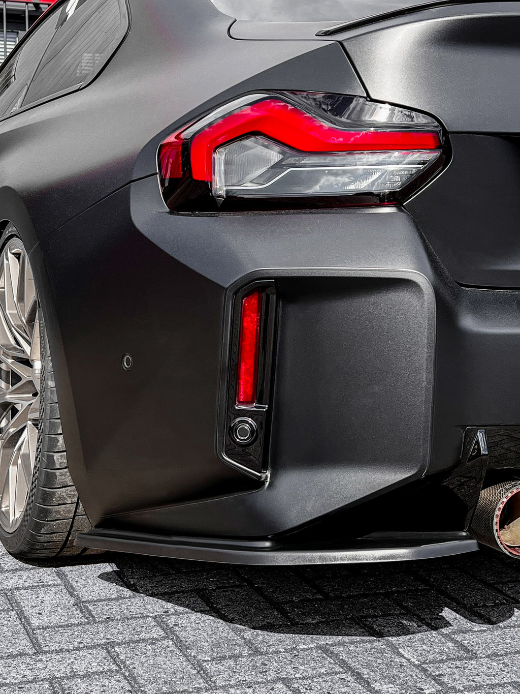 Heckansatz Seitenteile aus ABS für BMW M2 G87