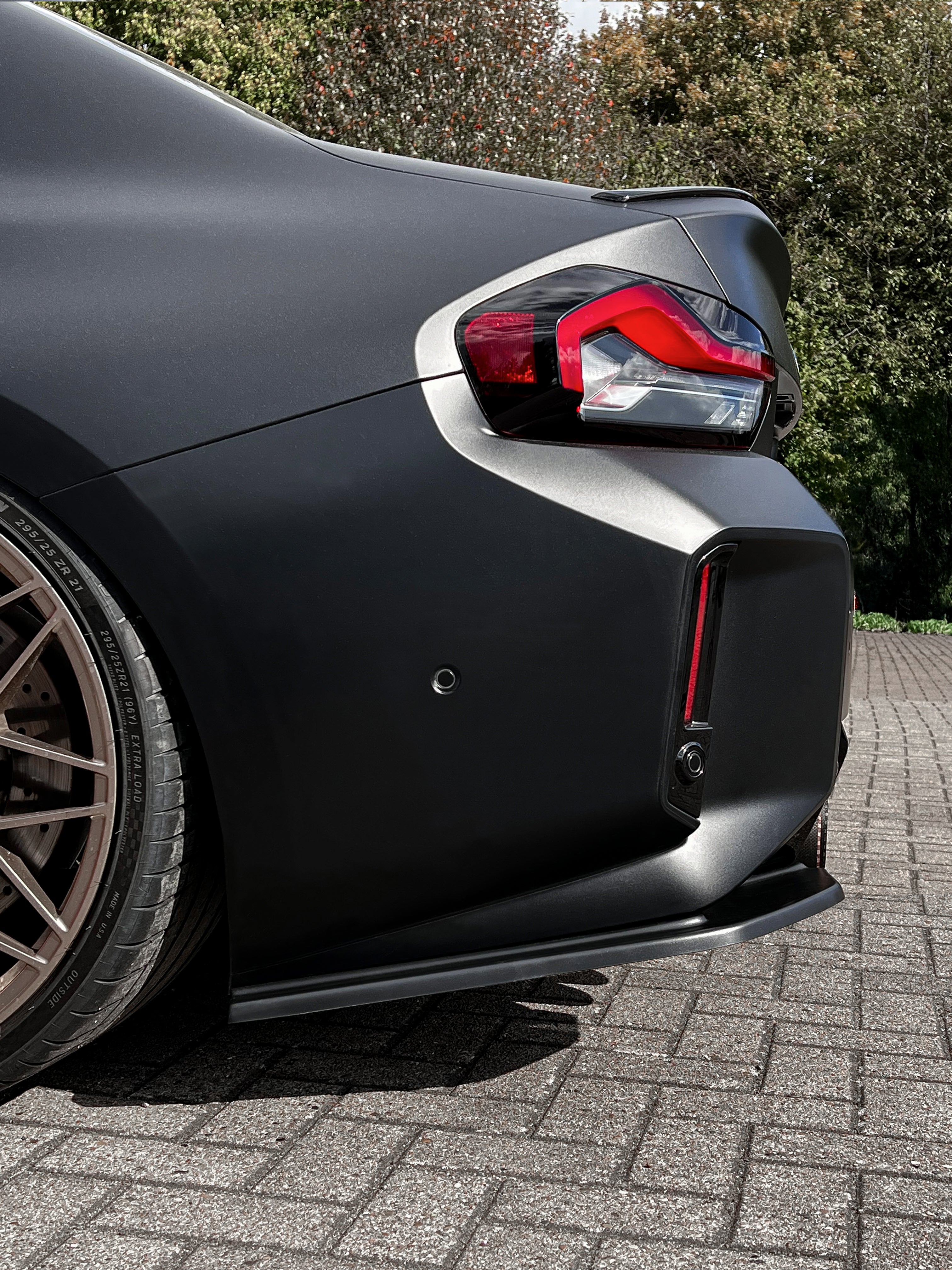 Heckansatz Seitenteile aus ABS für BMW M2 G87