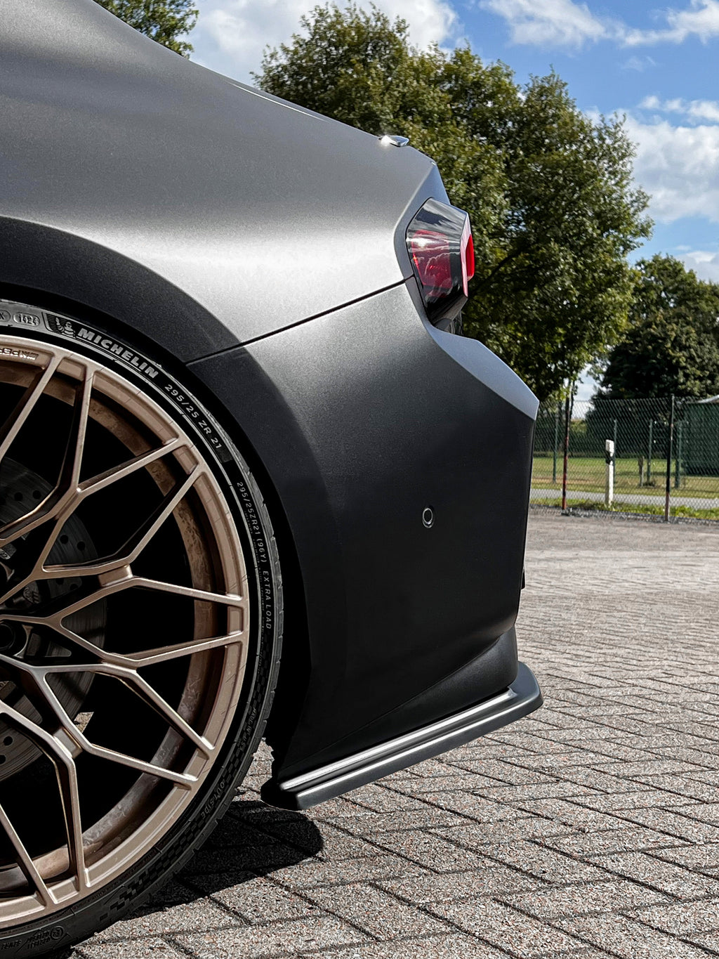 Heckansatz Seitenteile aus ABS für BMW M2 G87