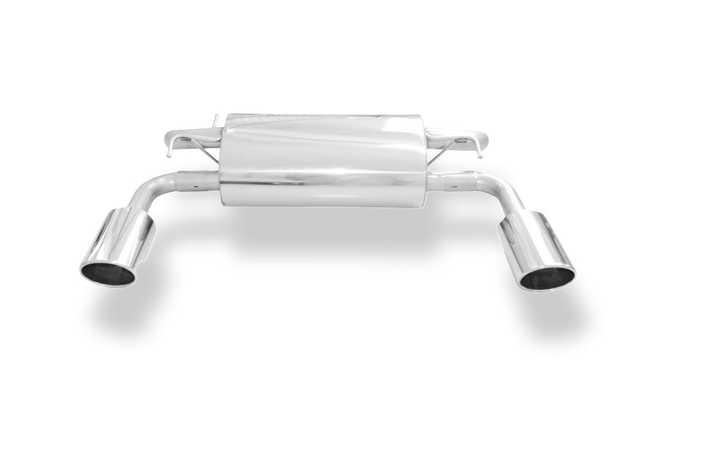 Fox passend für Infiniti EX37 Endschalldämpfer quer Ausgang rechts/links - 129x106 Typ 32 rechts/links