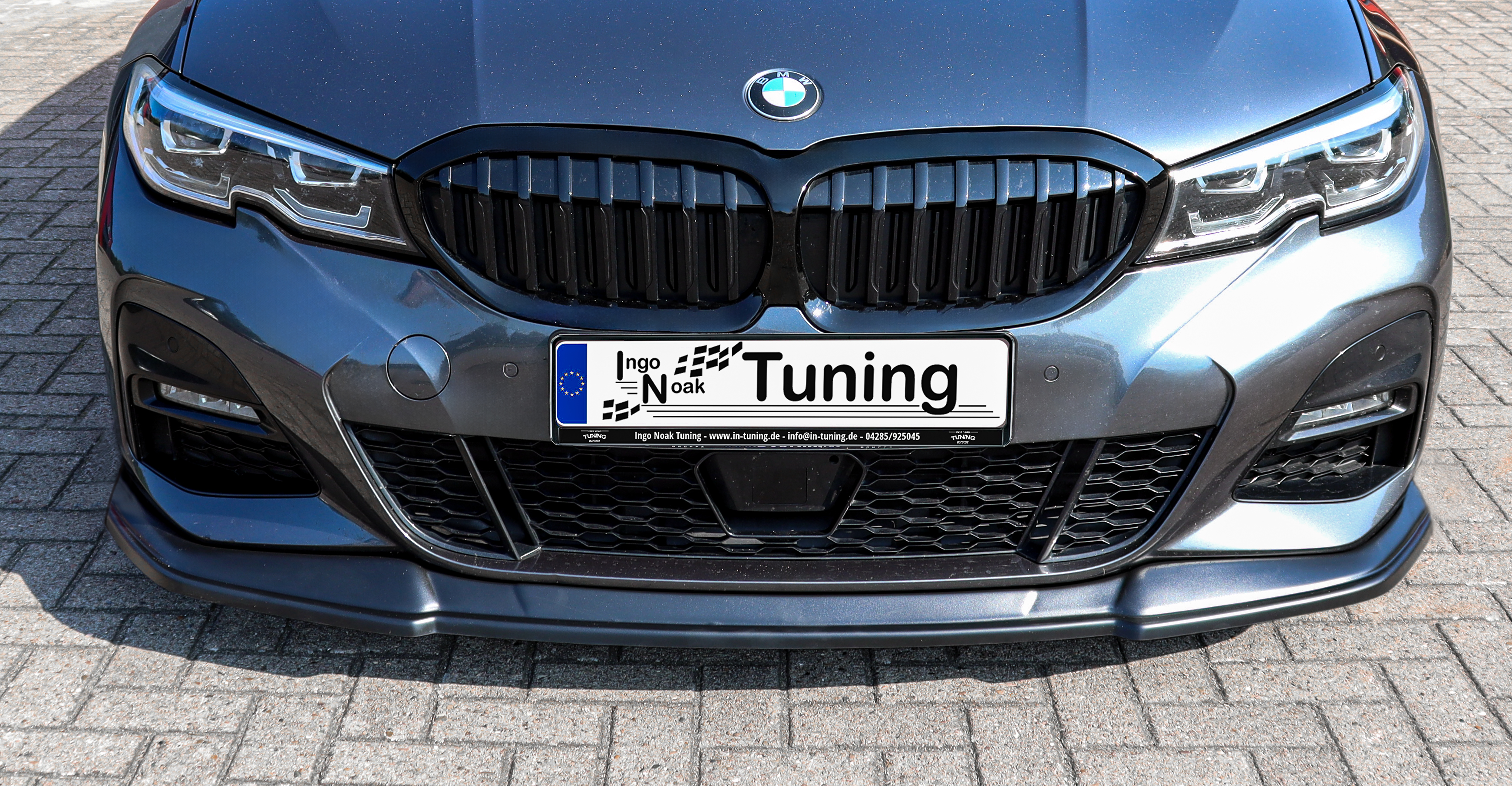 Frontspoiler Cuplippe aus ABS für BMW 3er G20 G21 M-Paket
