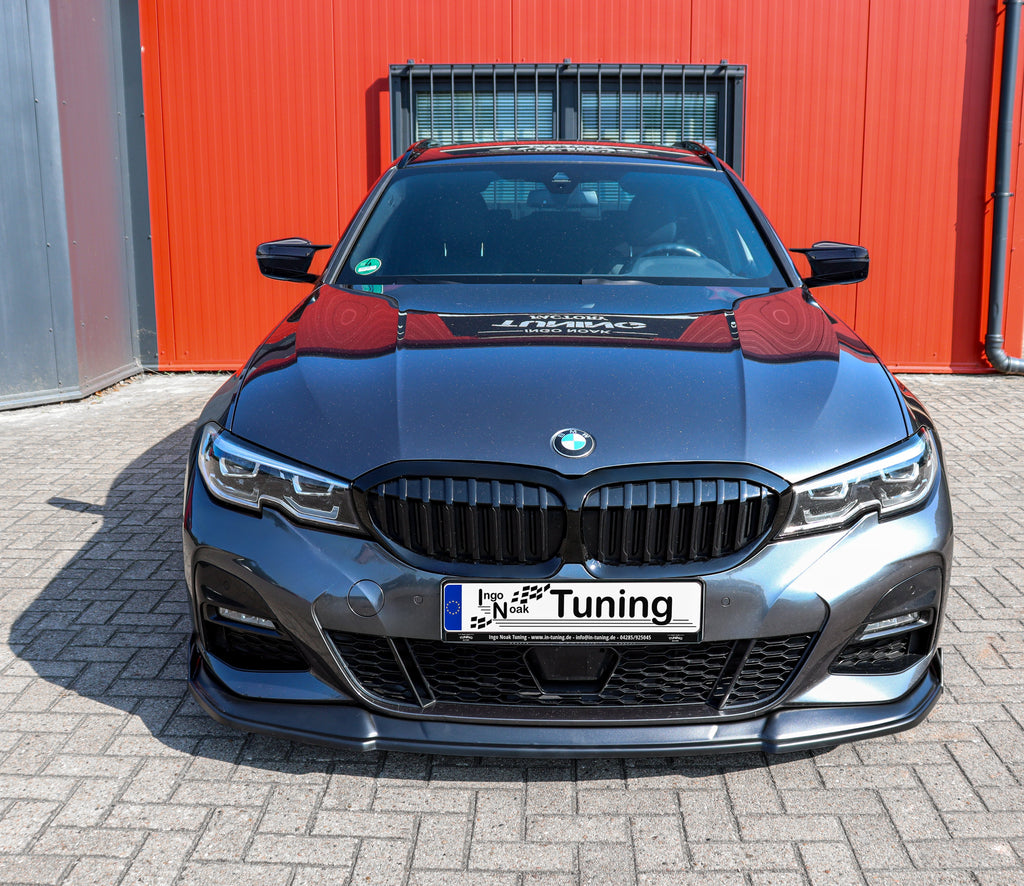 Frontspoiler Cuplippe mit Wings aus ABS für BMW 3er G20 G21 M-Paket