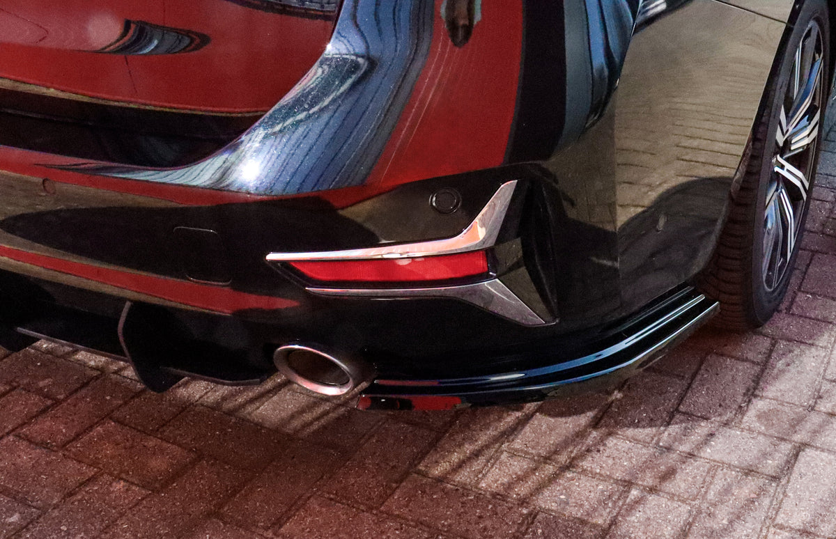 Heckansatz Seitenteile für BMW 3er G20/G21 ohne M-Paket nur für Touring