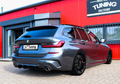 Gefräster Heckansatz aus ABS für BMW 3er G20 G21 mit M-Paket