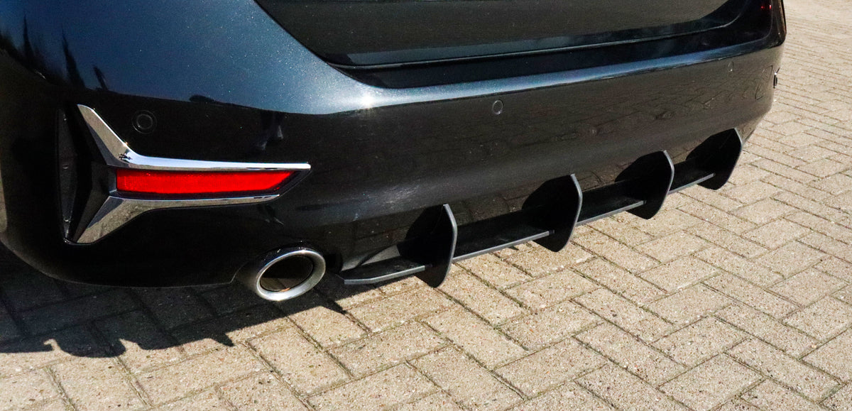 Gefräster Heckansatz für BMW 3er G20/G21 ohne M-Paket