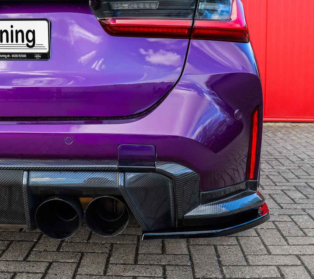 Heckansatz Seitenteile für BMW M3 G80/G81