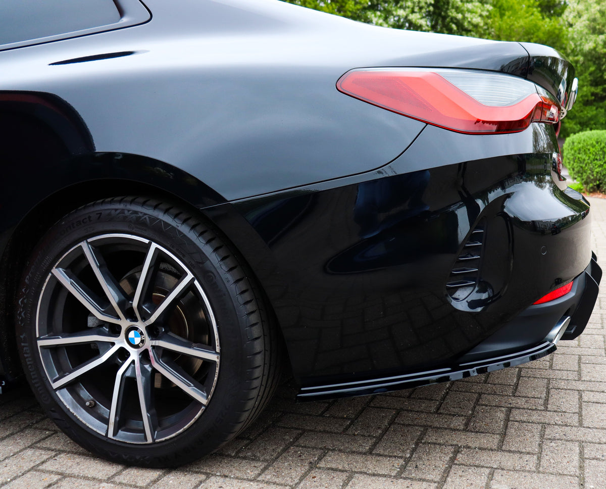 Heckansatz Seitenteile für BMW 4er G22/G23 ohne M-Paket