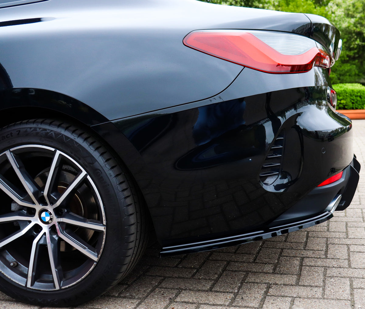 Heckansatz Seitenteile für BMW 4er G22/G23 ohne M-Paket