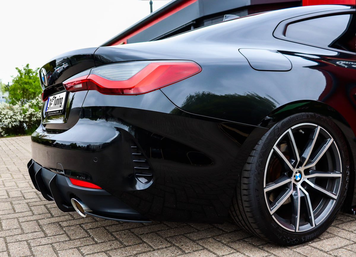 Gefräster Heckansatz für BMW 4er G22/G23 ohne M-Paket