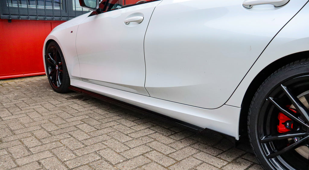Seitenschweller mit Wing hinten aus ABS für BMW 3er G20/21 M340i