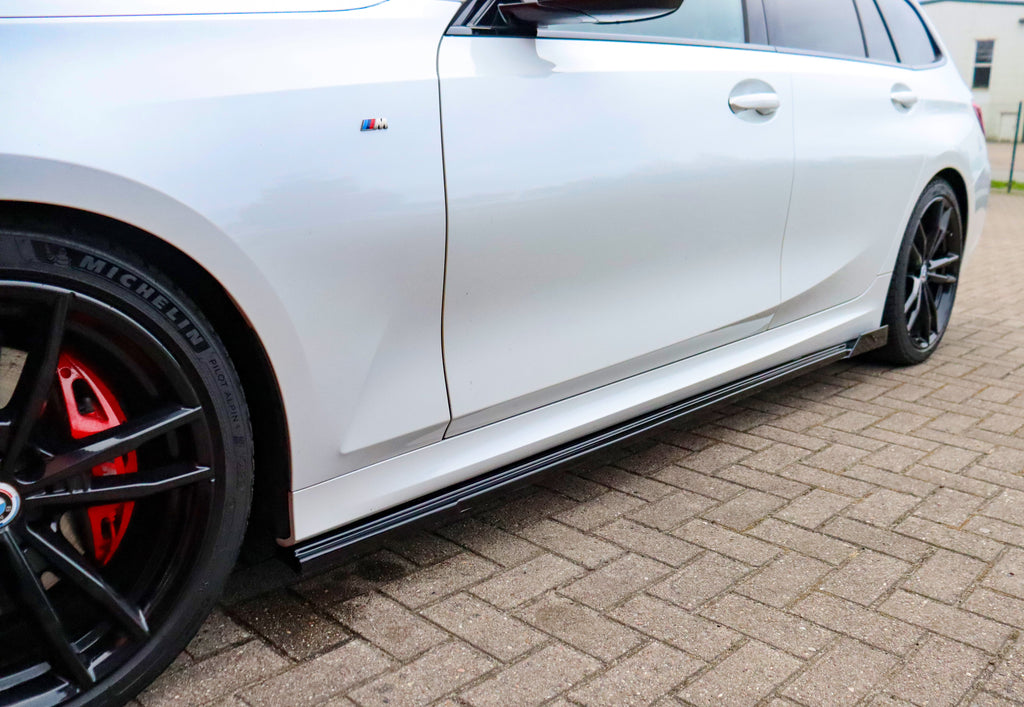 Seitenschweller mit Wing hinten aus ABS für BMW 3er G20/21 M340i