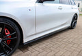 Seitenschweller mit Wing hinten aus ABS für BMW 3er G20/21 M-Paket