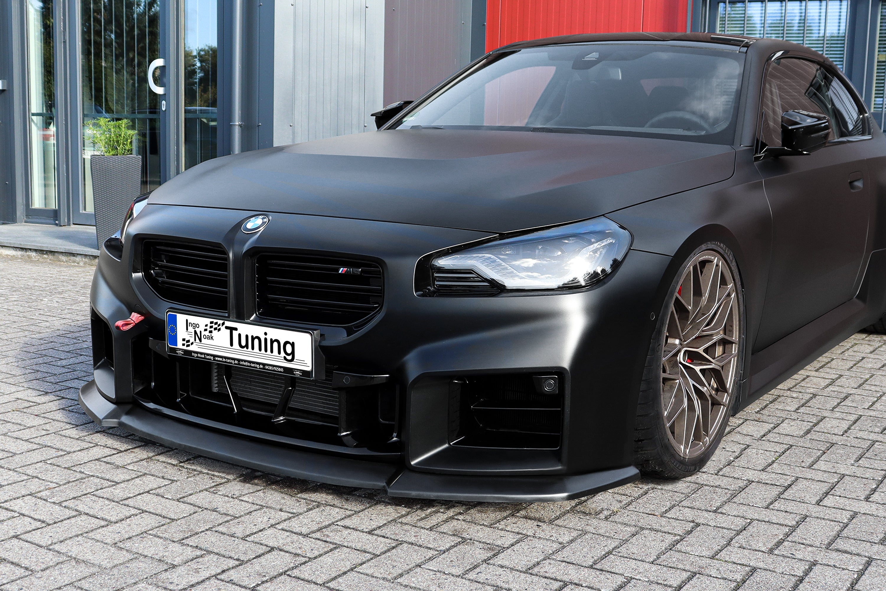 Frontspoilerlippe Cup mit ABE aus ABS für BMW M2 G87