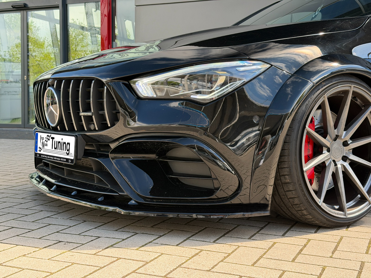 CUP Frontspoilerlippe aus ABS für Mercedes CLA 35/45 AMG Aeropaket