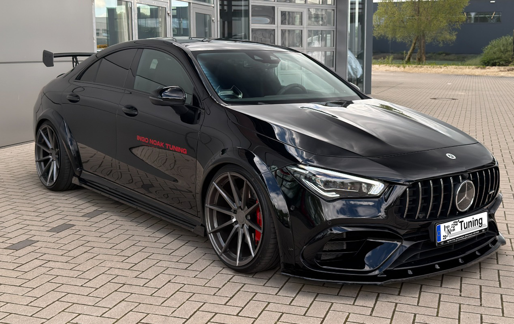 CUP Frontspoilerlippe aus ABS für Mercedes CLA 35/45 AMG Aeropaket
