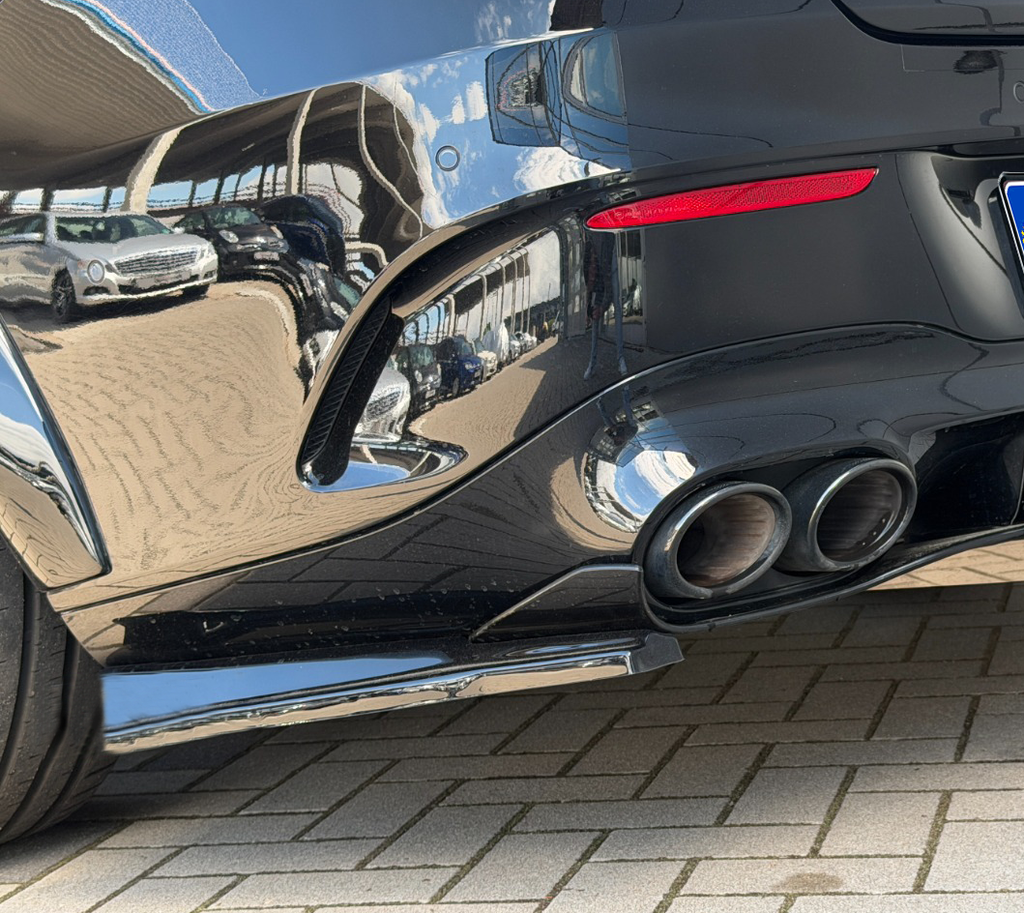 Heckansatz Seitenteile aus ABS für Mercedes CLA 35/45 AMG Aeropaket