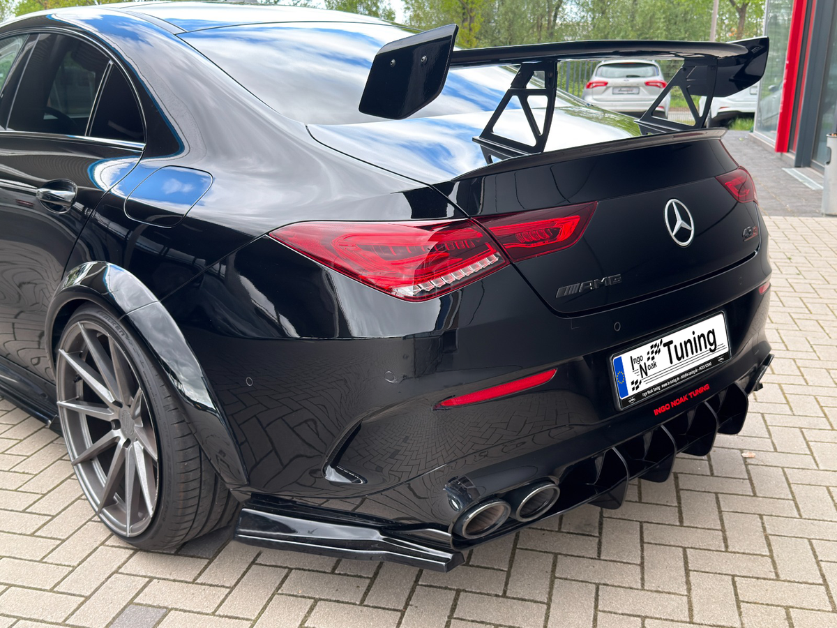 Heckansatz Seitenteile aus ABS für Mercedes CLA 35 AMG / CLA 45 AMG