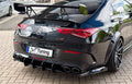 Gefräster Heckansatz aus ABS für Mercedes CLA 35/45 AMG + Aeropaket