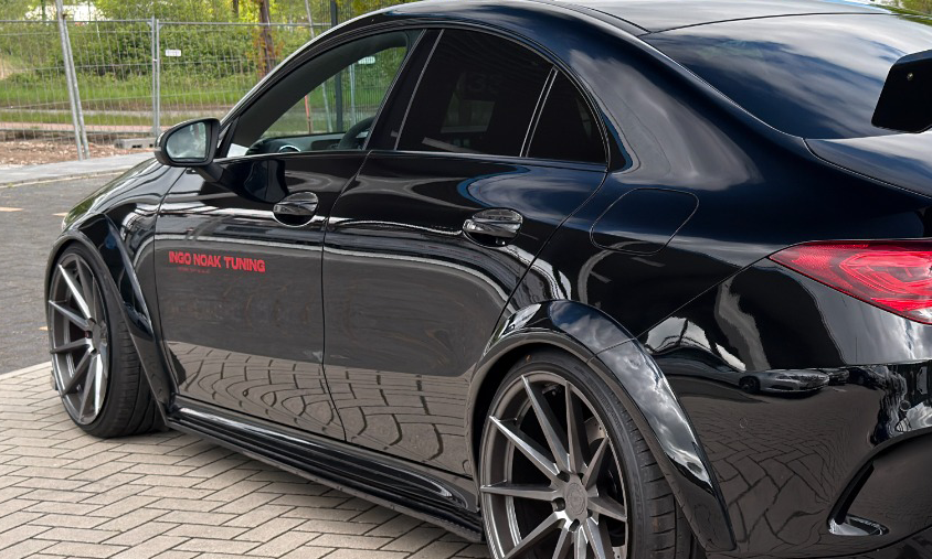CUP Seitenschweller aus ABS für Mercedes CLA 35/45 AMG