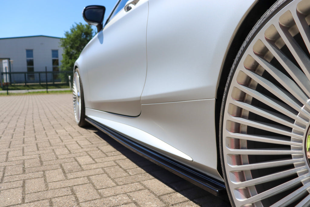 Seitenschweller Cup aus ABS für Mercedes S-Coupe AMG + AMG-Line