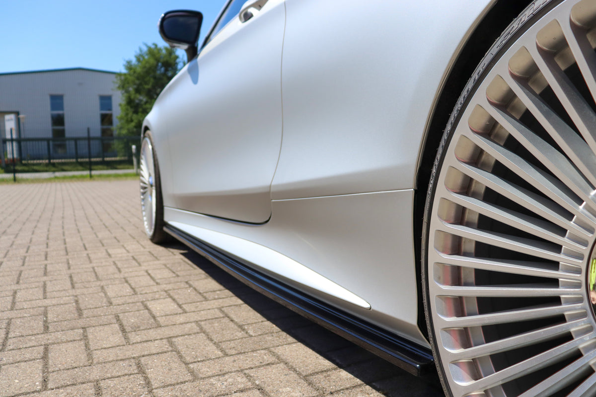 Seitenschweller Cup aus ABS für Mercedes S-Coupe AMG + AMG-Line
