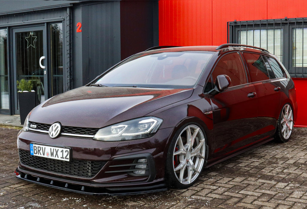 Cup Frontspoilerlippe für VW Golf 7 GTD Variant Facelift